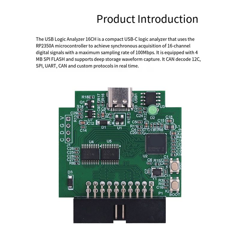 AAAF RP2350A Microcontroller 1 - Logic Analyzer Usb review and price