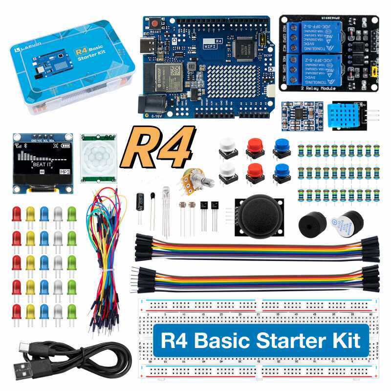 UNO R4 WiFi Compatible Develop - Diy Electronics Learning Kit review and price