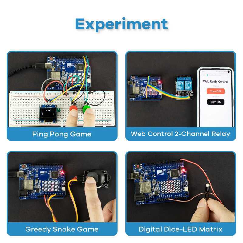 UNO R4 WiFi Compatible Develop - Diy Electronics Learning Kit review and price