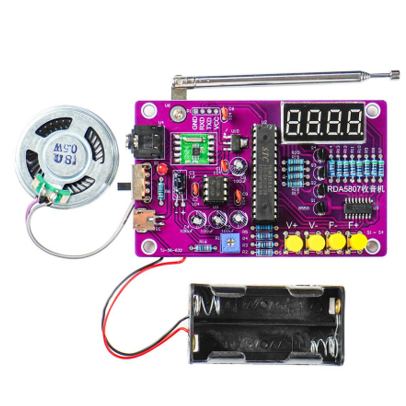 DIY FM Radio Electronic Kit 87 - Diy Electronics Project Kit review and price