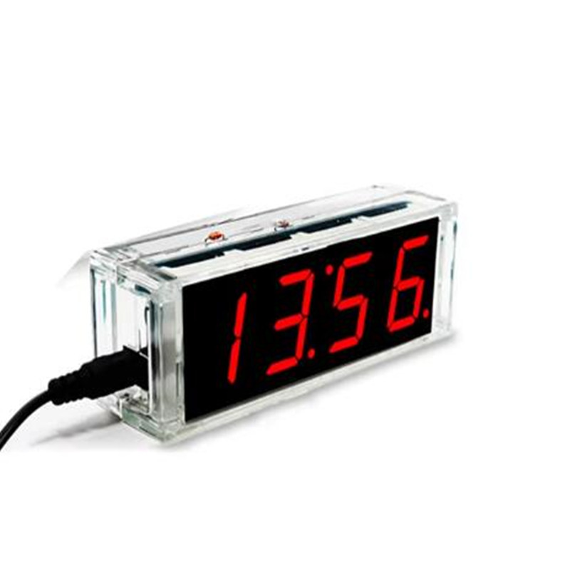 DIY Digital Clock Kit Display  - Diy Electronics Learning Kit review and price