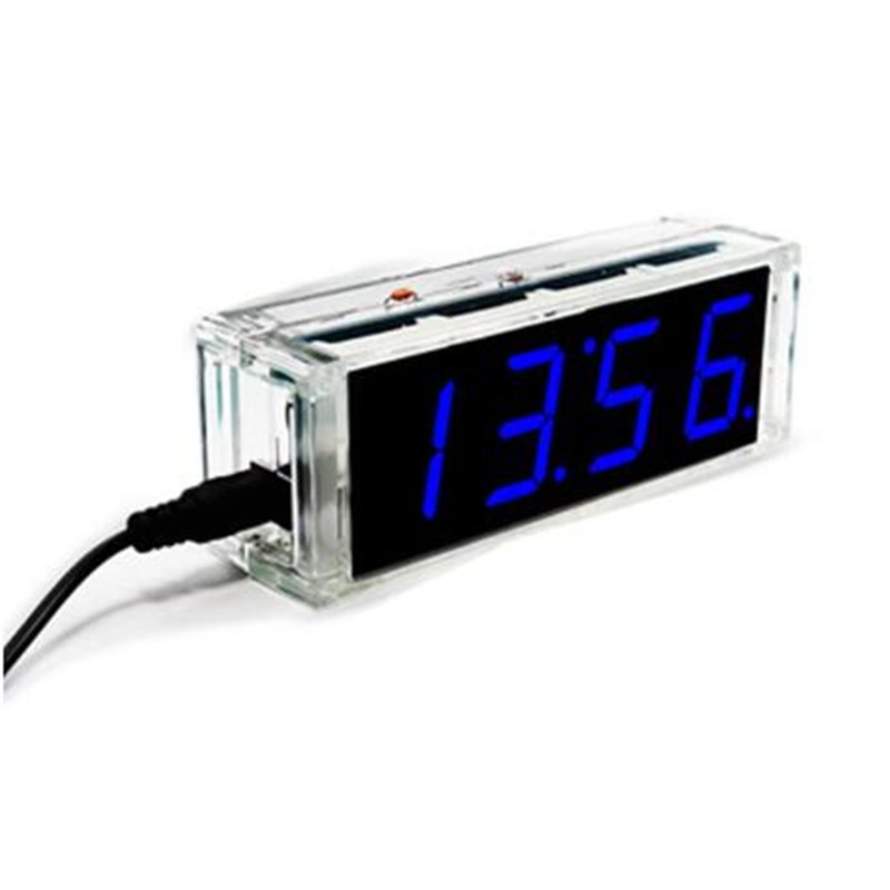 DIY Digital Clock Kit Display  - Diy Electronics Learning Kit review and price