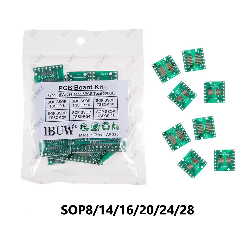 30PCS 6Values SOP SSOP TSSOP P - Diy Electronics Project Kit review and price